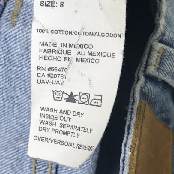 Tommy Hilfiger Stovepipe Crop Jeans 8 Denim Blue - Picture 8 of 8